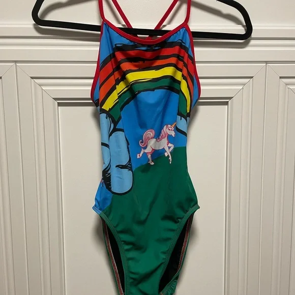 SPLISH one piece bathing suit - Picture 1 of 2